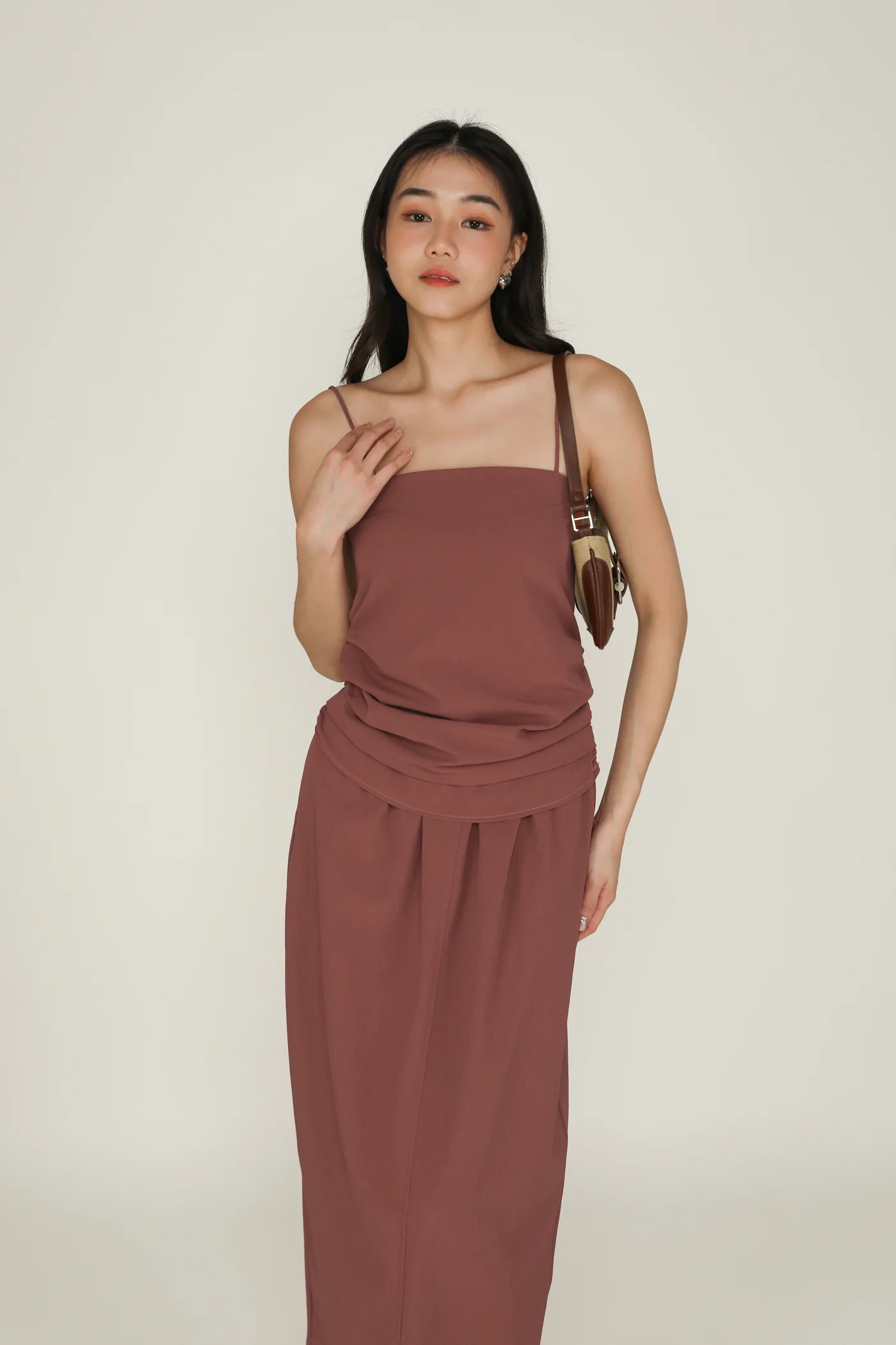 Valerie Textured Maxi Skirt - Image 8