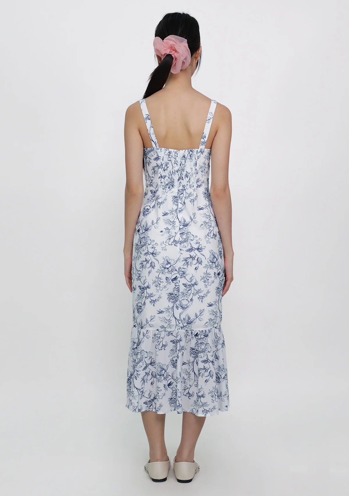 Vanessa Padded Fishtail Dress (Toile) - Image 11