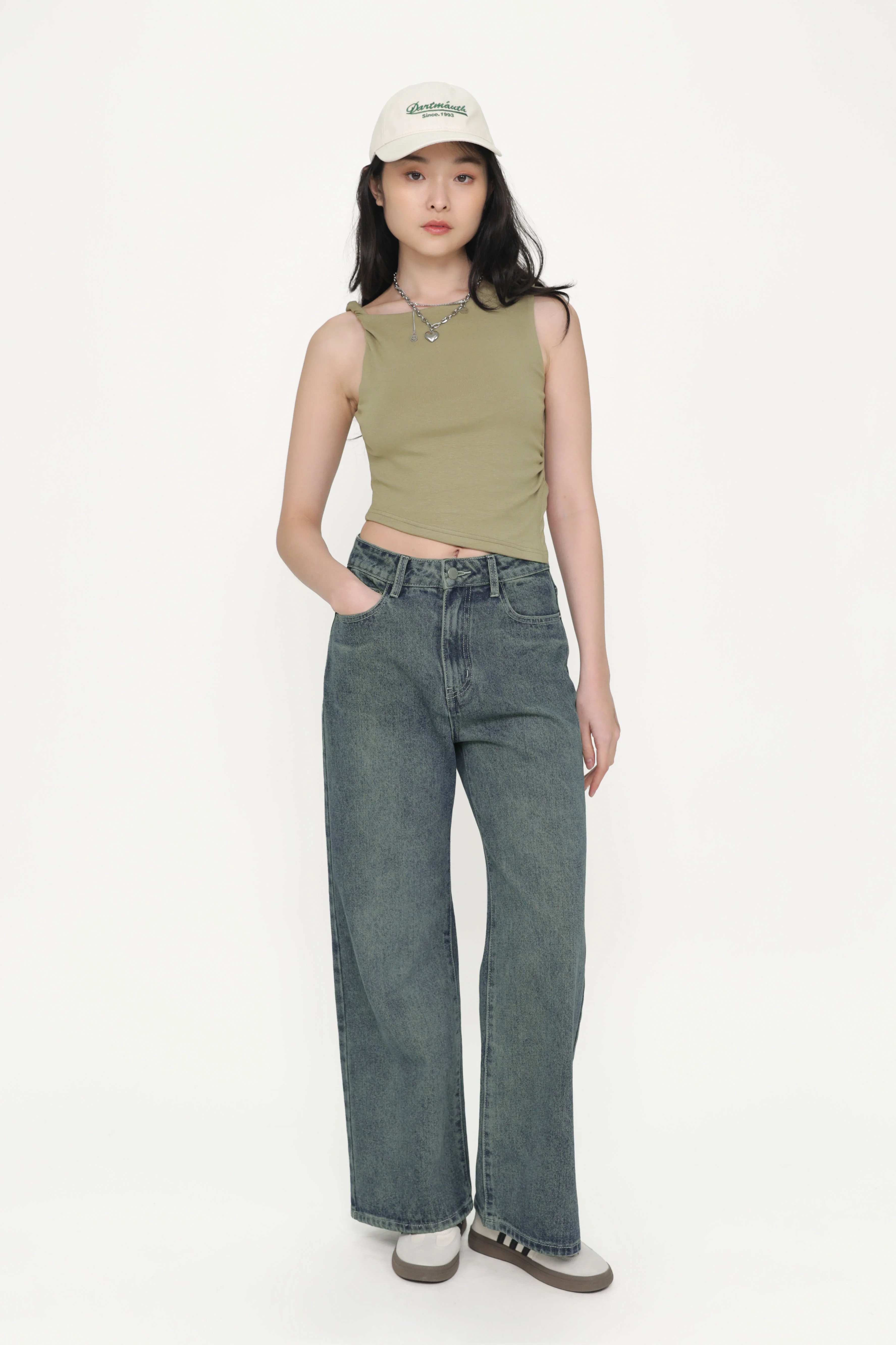 Vivian Asymmetrical Ruched Top - Image 22