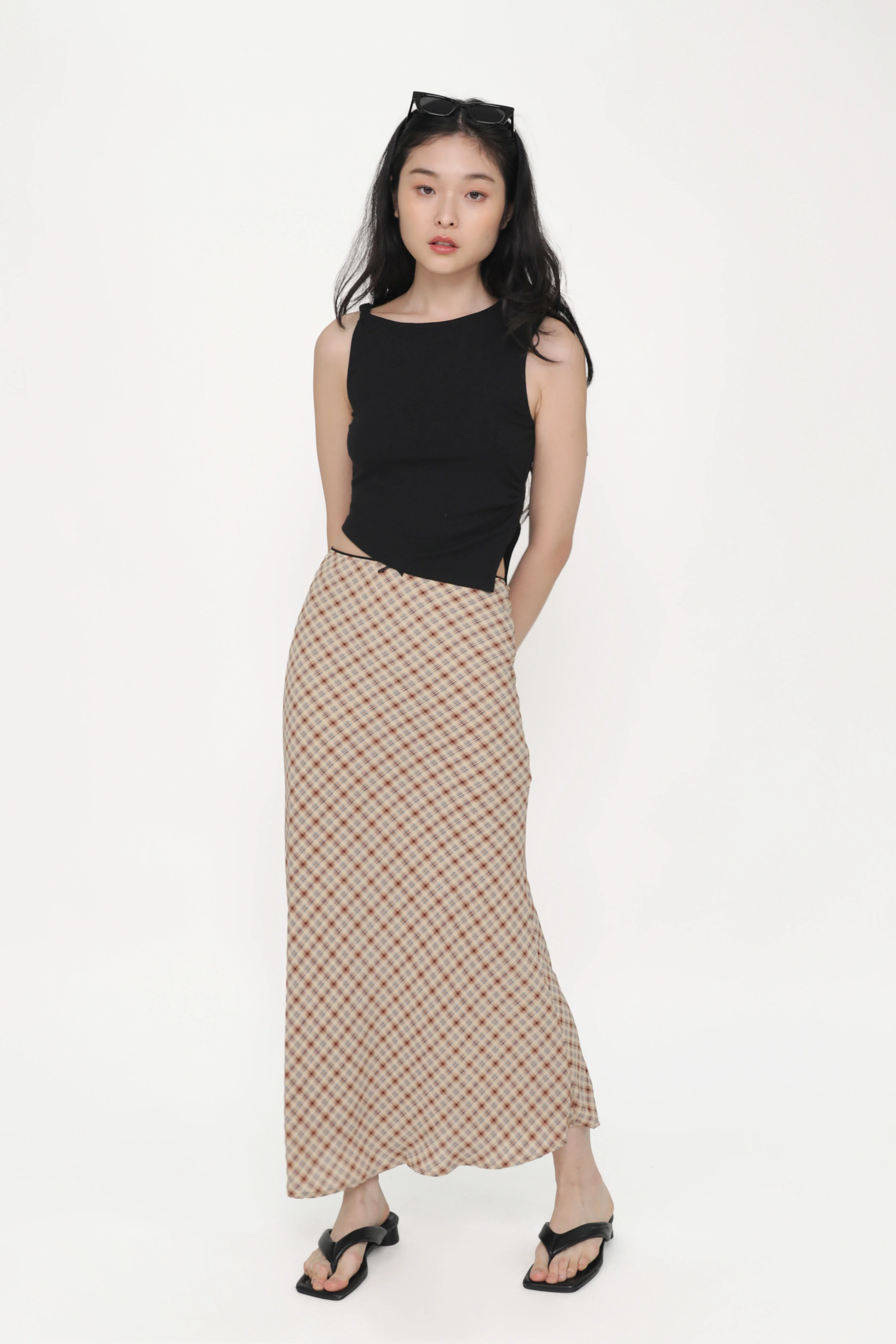 Vivian Asymmetrical Ruched Top - Image 3