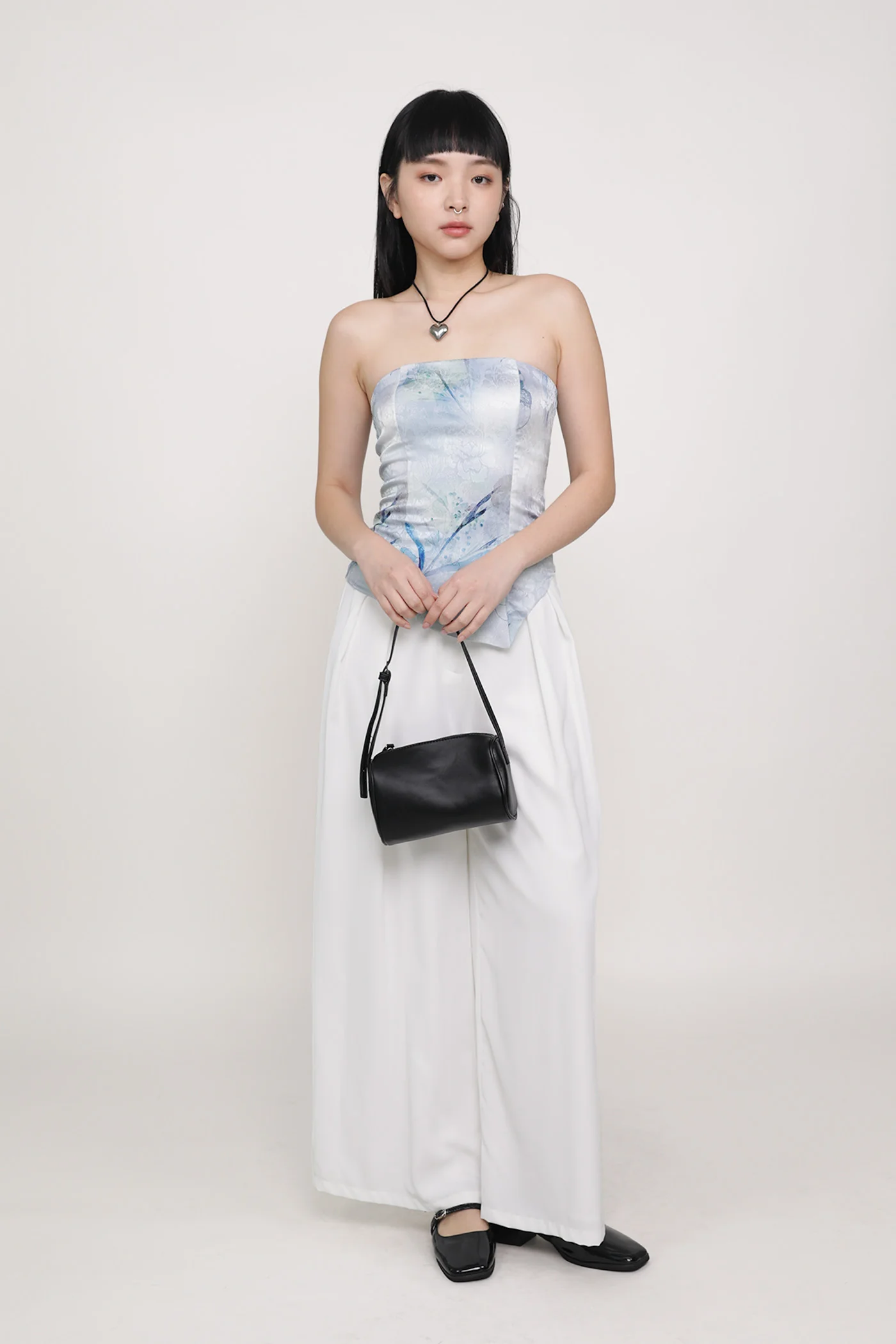 Willow Asymmetrical Tube Padded Top - Image 2