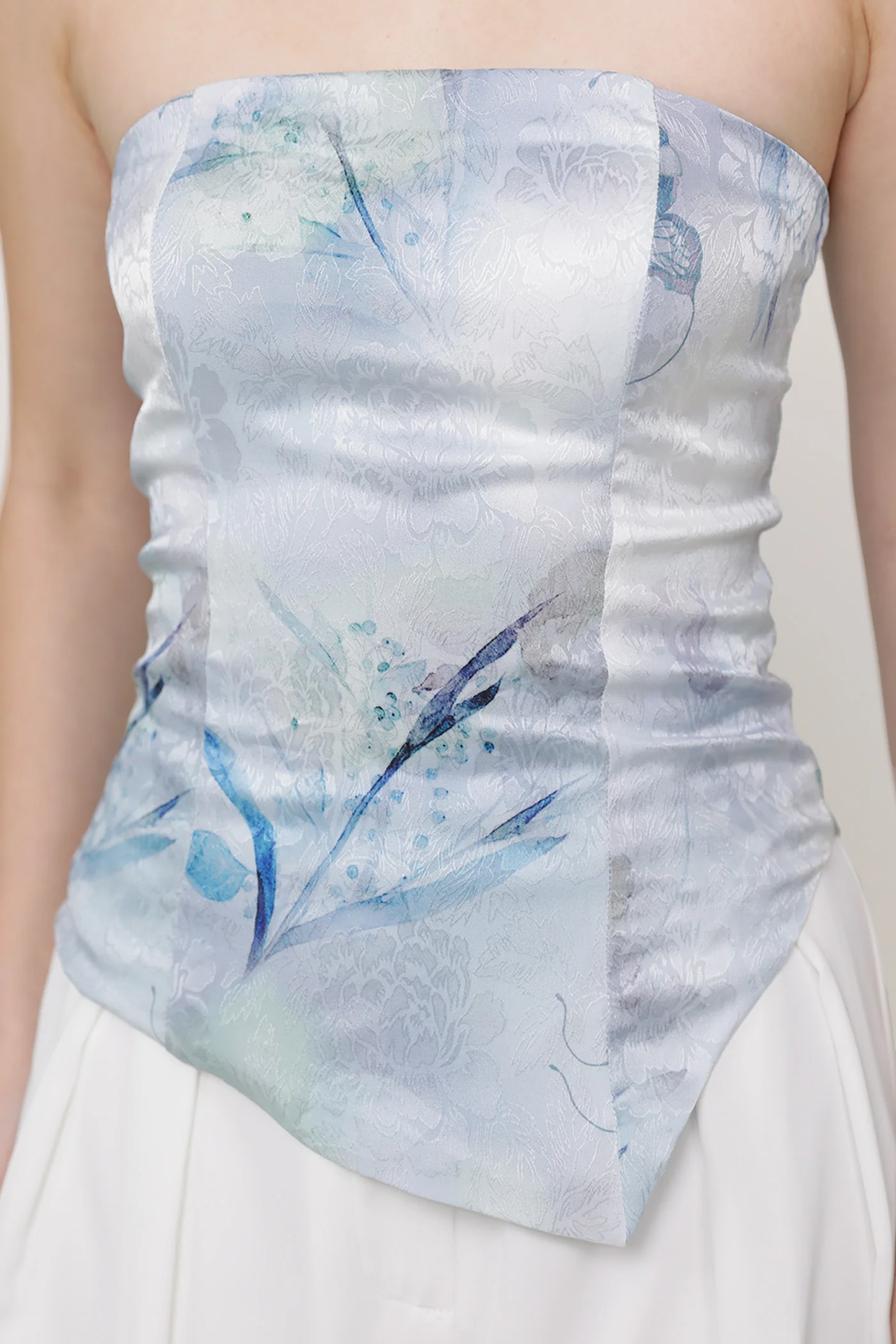 Willow Asymmetrical Tube Padded Top - Image 4