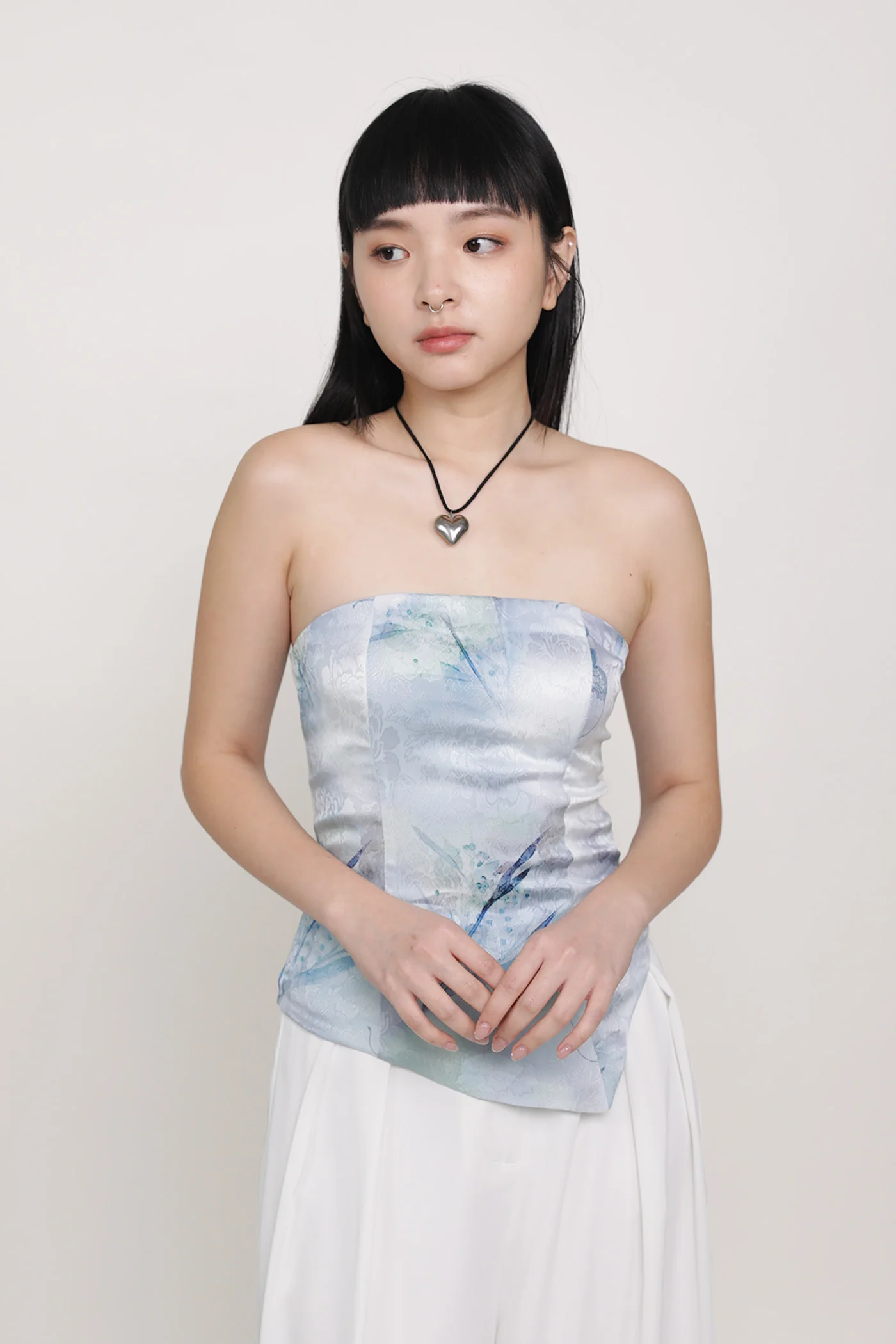 Willow Asymmetrical Tube Padded Top - Image 5