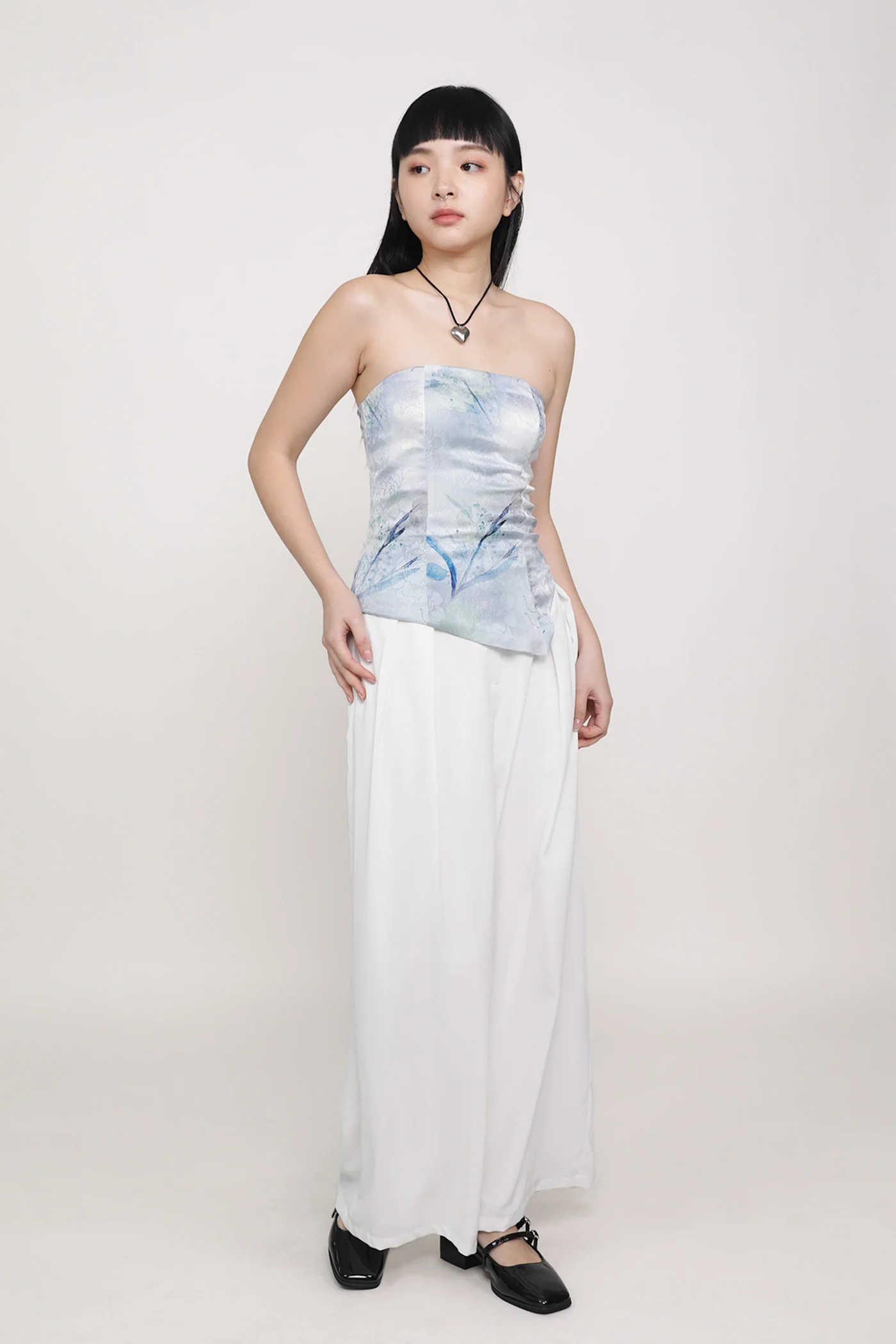 Willow Asymmetrical Tube Padded Top - Image 6