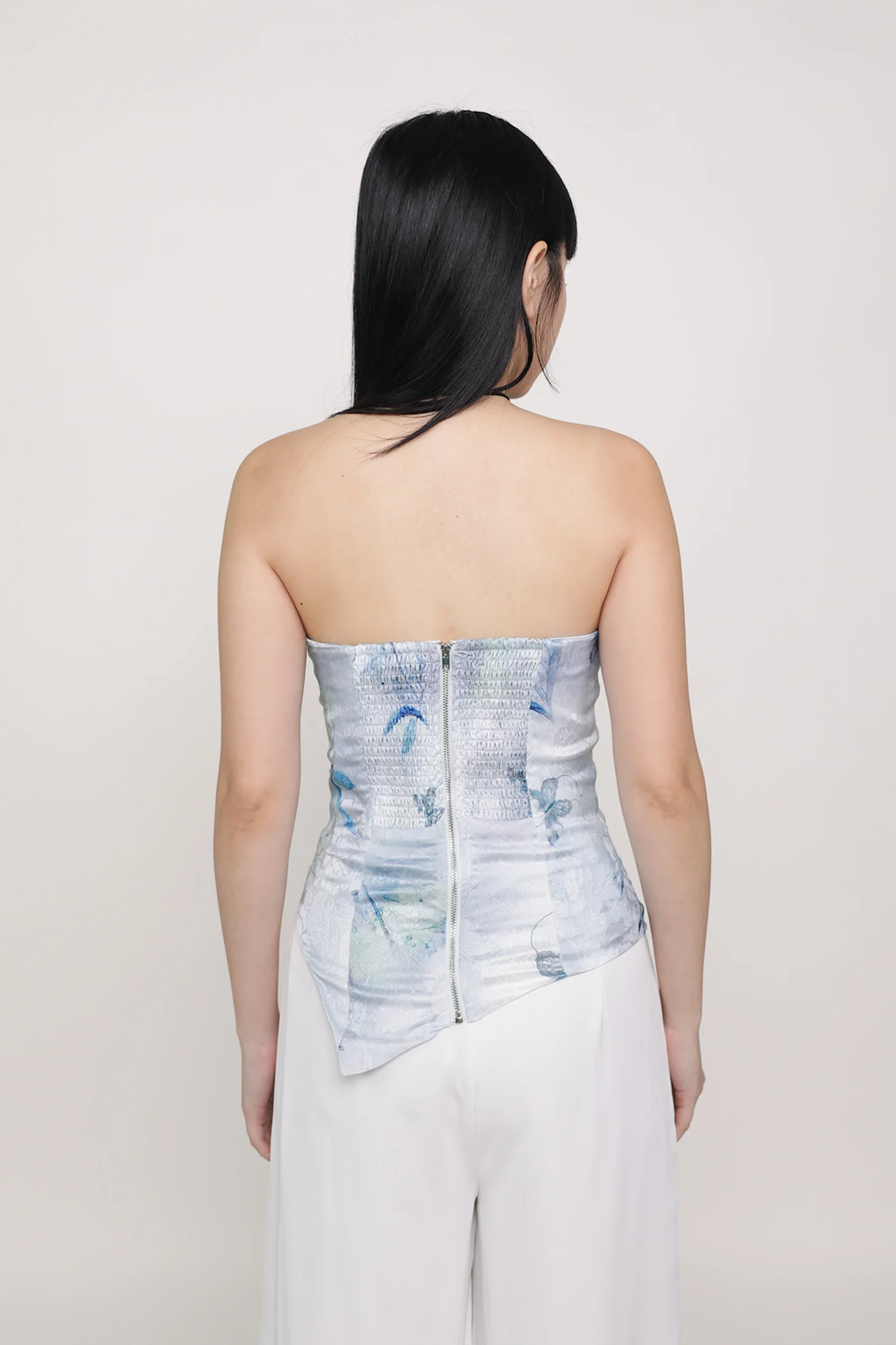 Willow Asymmetrical Tube Padded Top - Image 7