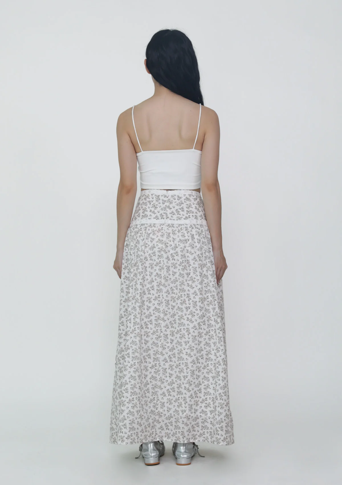 Winifred Ribbon Embroidery Maxi Skirt - Image 22