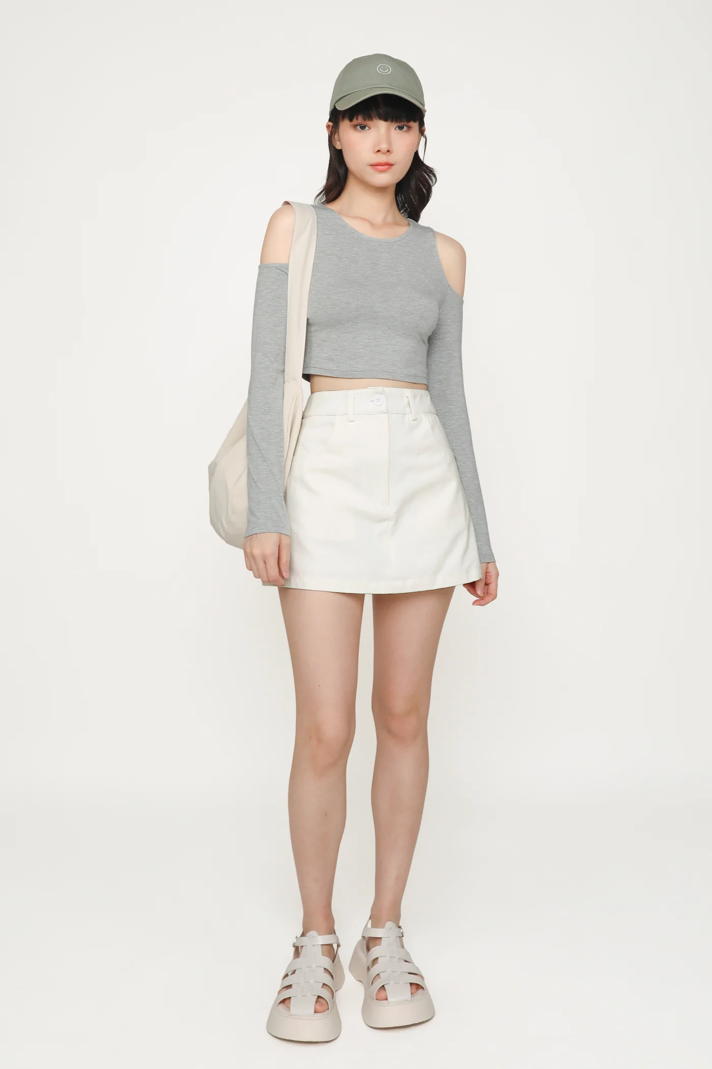 Xander Cold Shoulder Long Sleeve Top