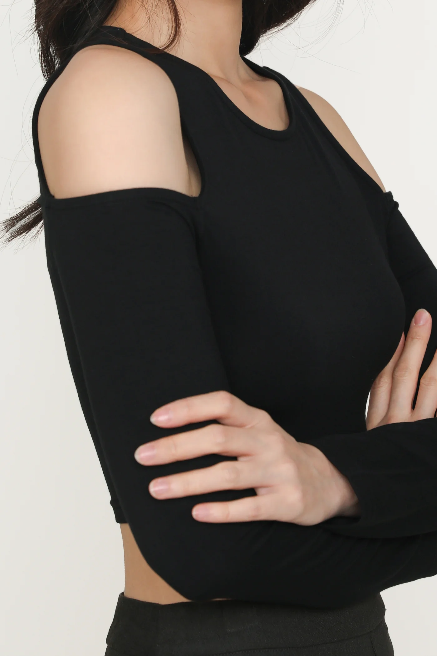 Xander Cold Shoulder Long Sleeve Top - Image 11