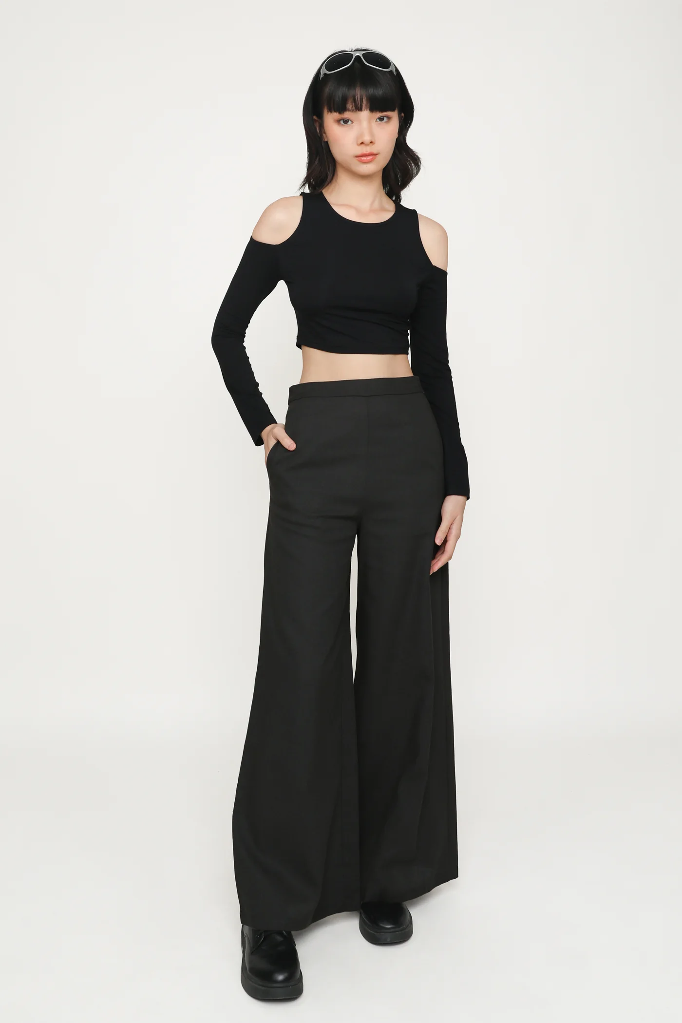 Xander Cold Shoulder Long Sleeve Top - Image 13