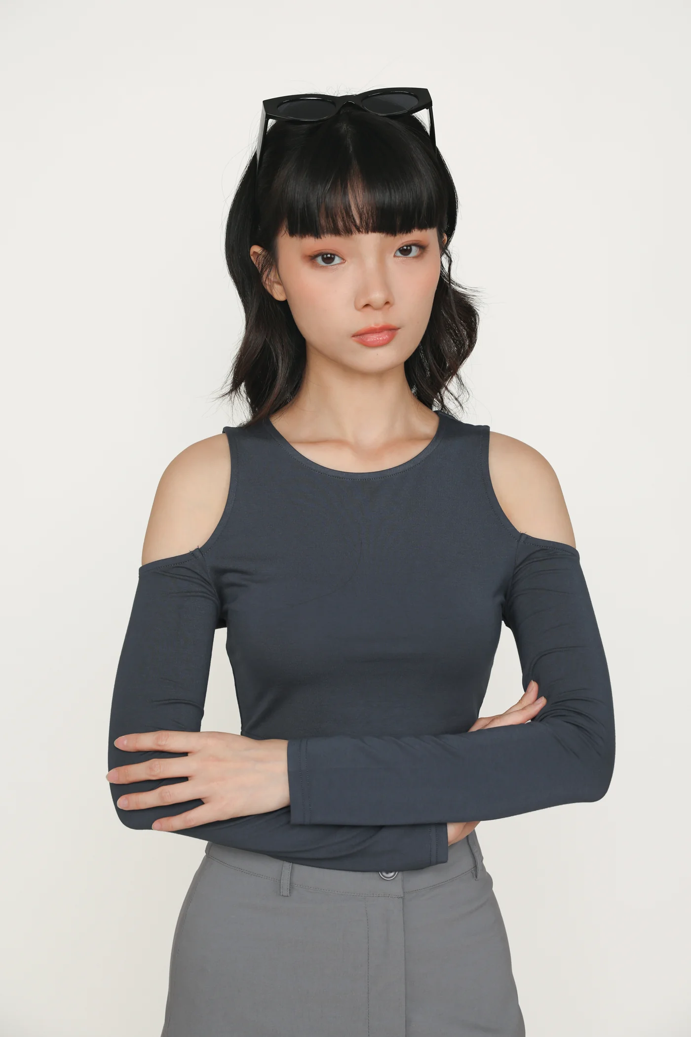 Xander Cold Shoulder Long Sleeve Top - Image 19