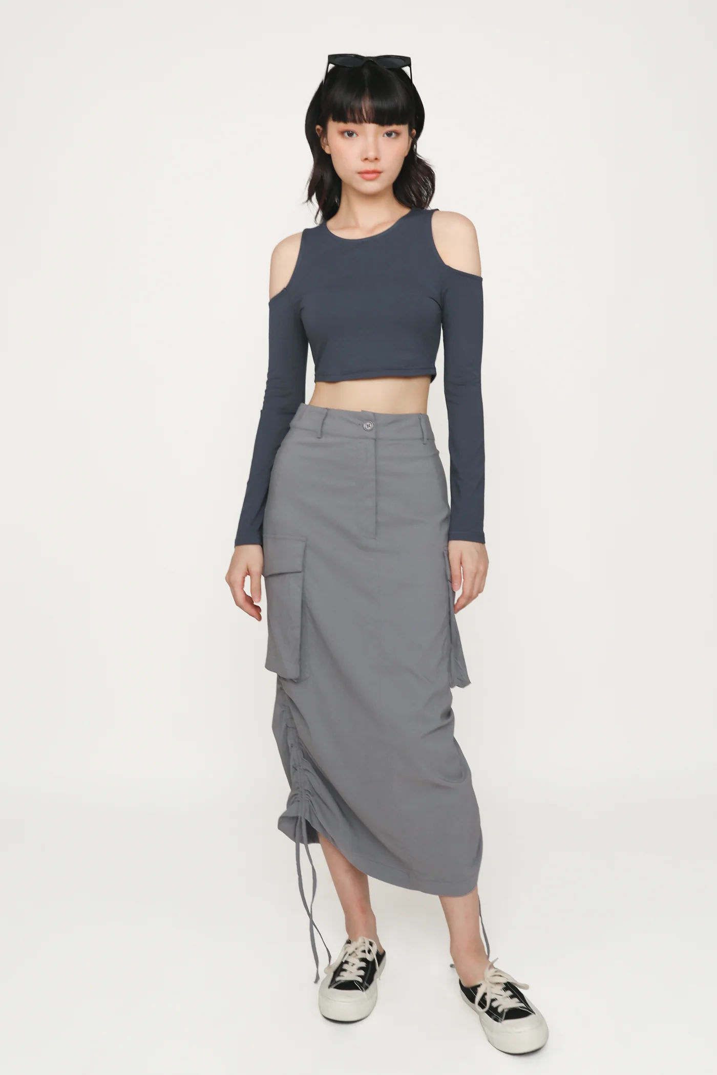 Xander Cold Shoulder Long Sleeve Top - Image 20