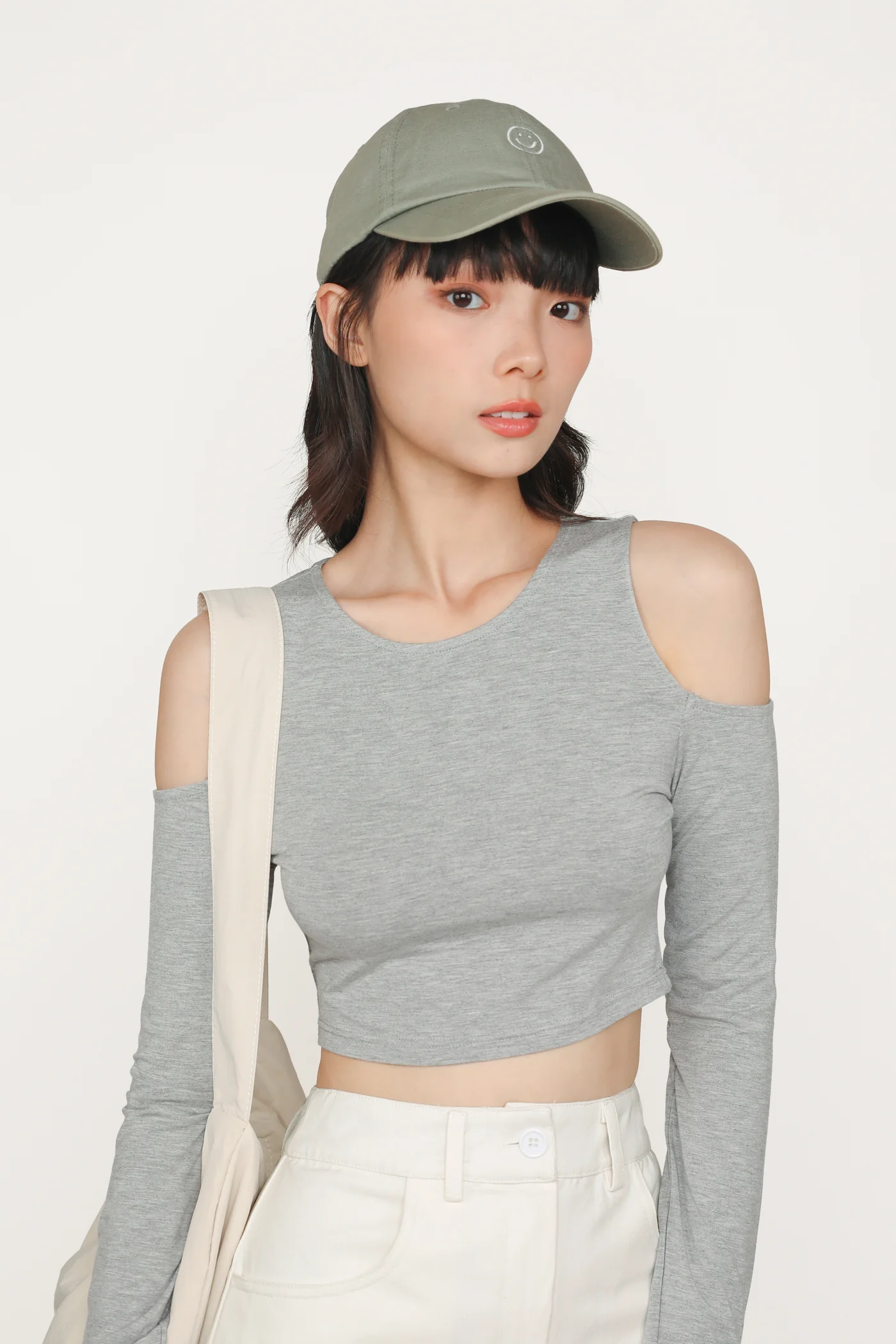 Xander Cold Shoulder Long Sleeve Top - Image 4