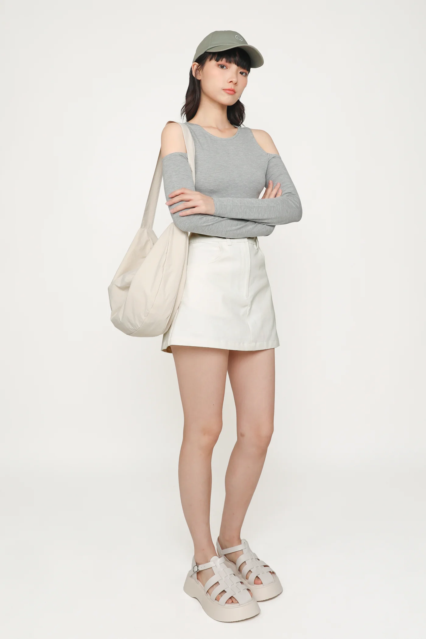 Xander Cold Shoulder Long Sleeve Top - Image 6