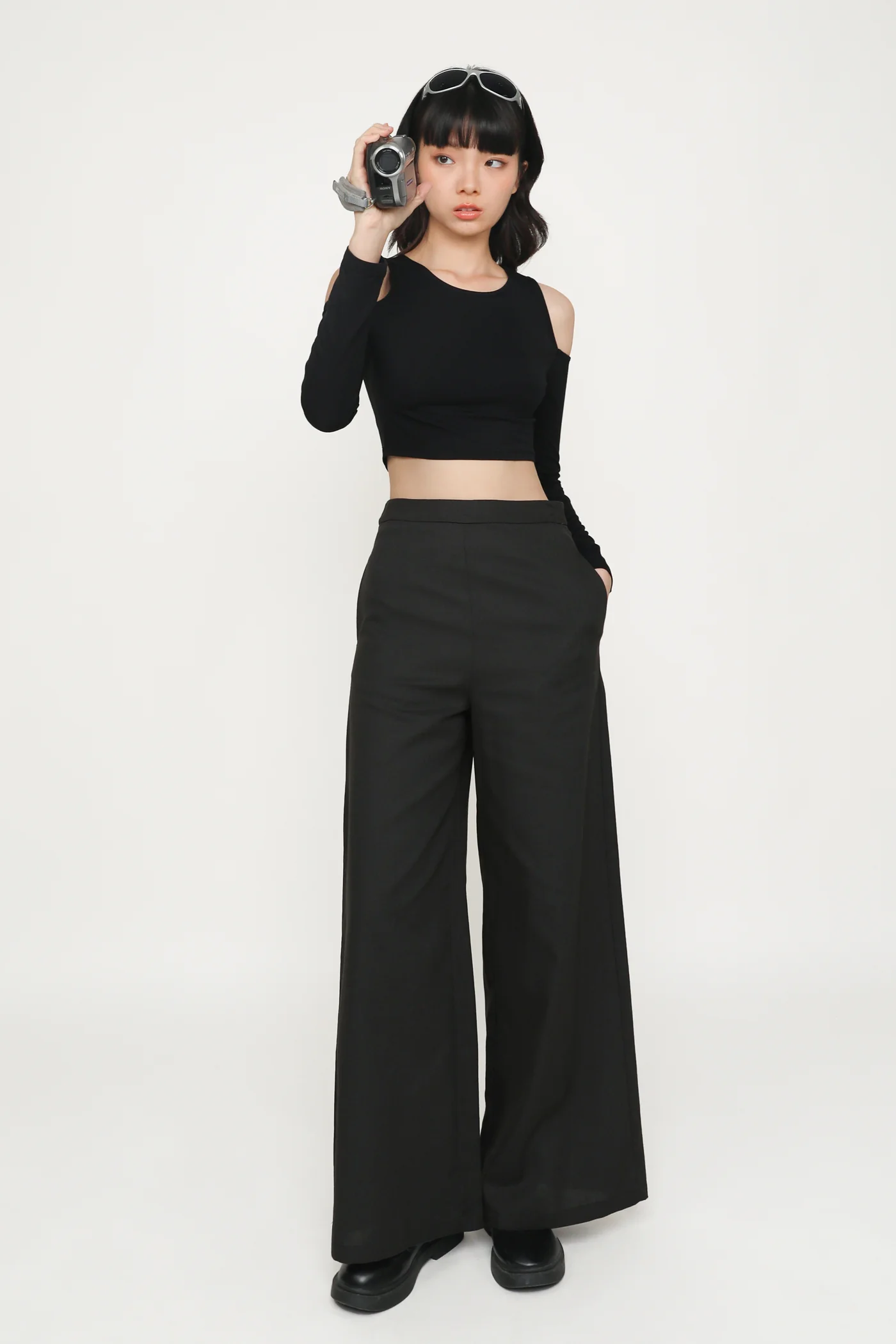 Xander Cold Shoulder Long Sleeve Top - Image 9