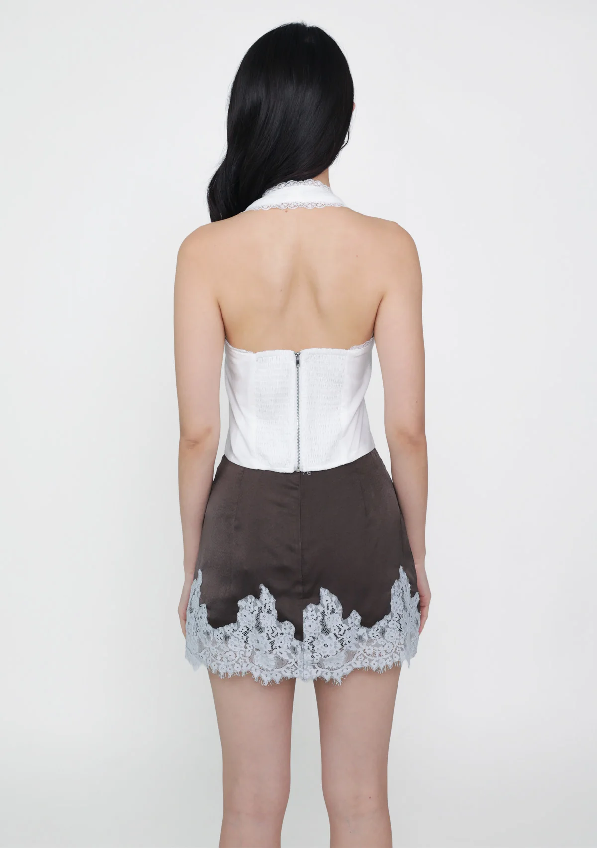 Xue Lace Hem Skorts - Image 6