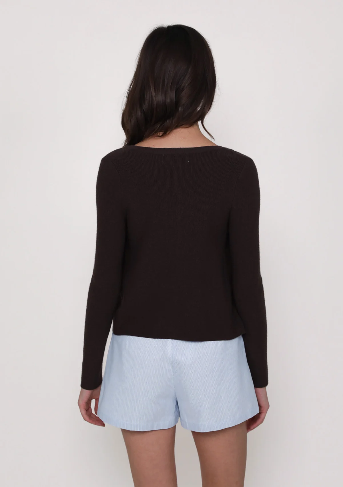 Yena Tailored Shorts (Striped) - Image 5