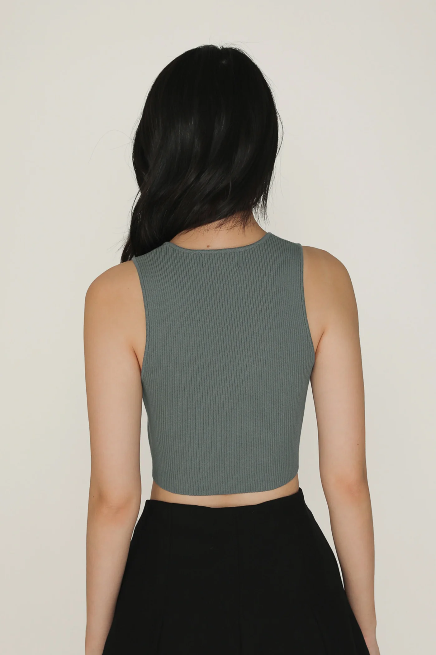 Yuka Hook Front Knit Top - Image 7