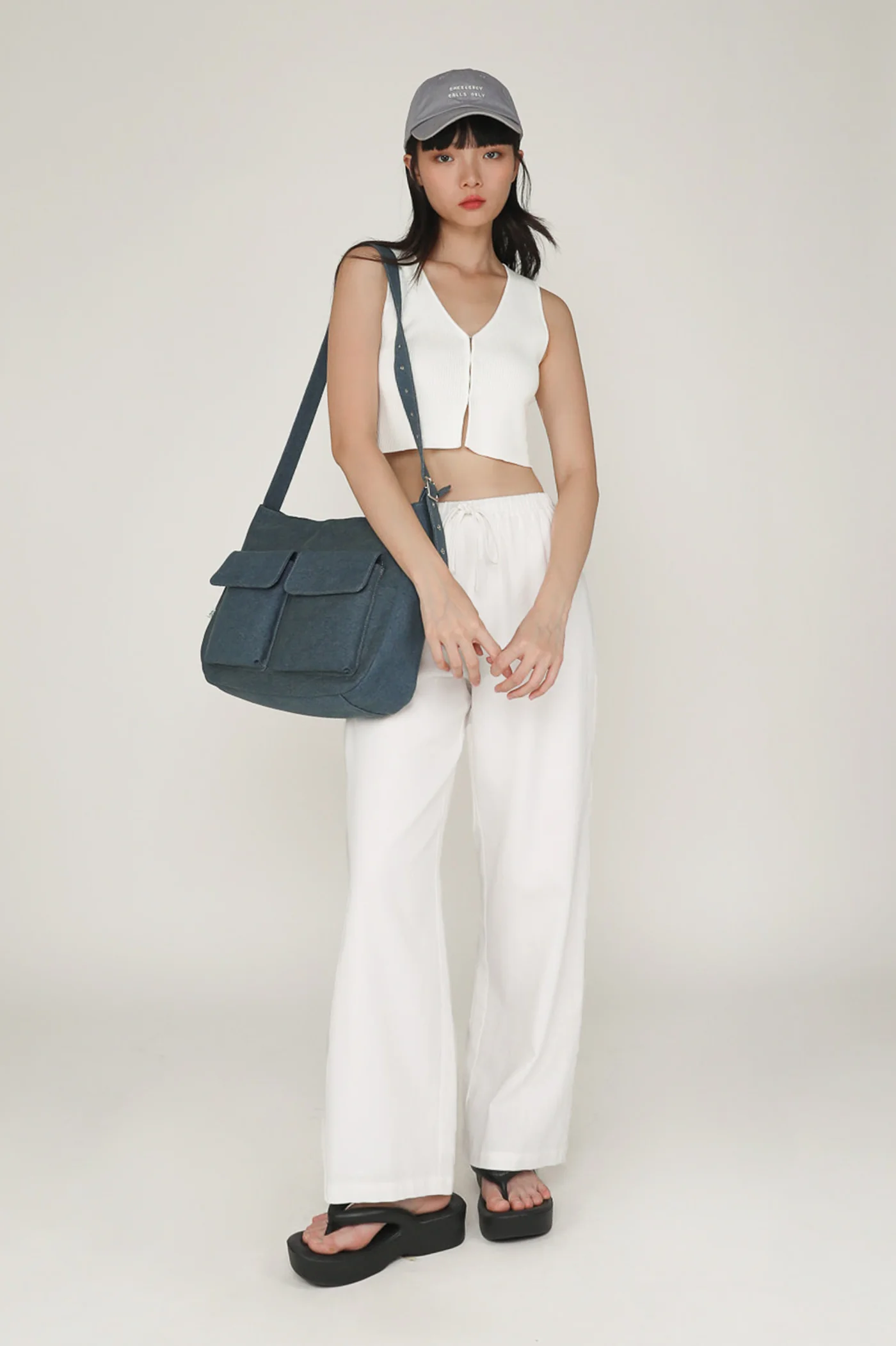Yuka Hook Front Knit Top - Image 9