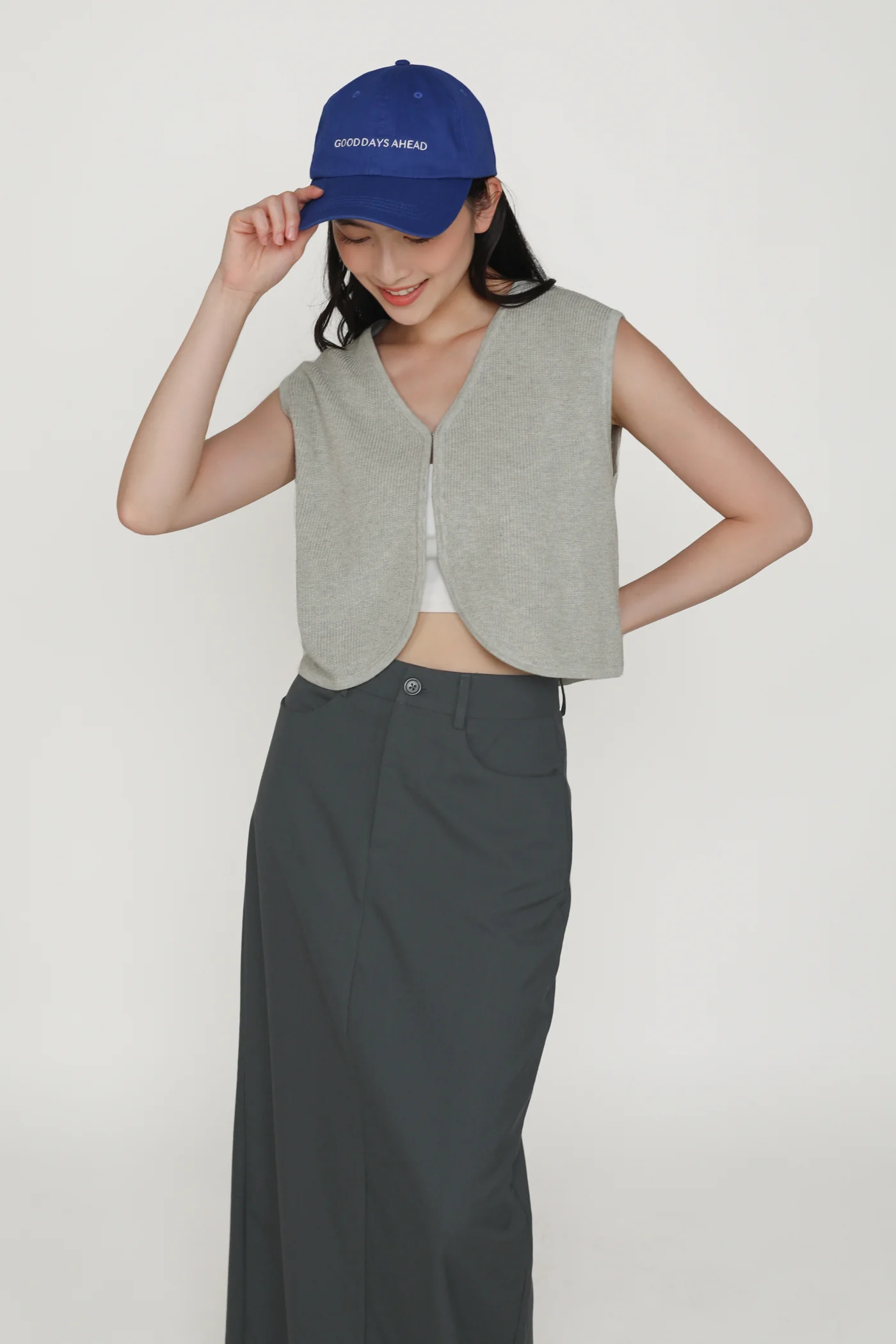 Yuki Knit Vest Top - Image 27