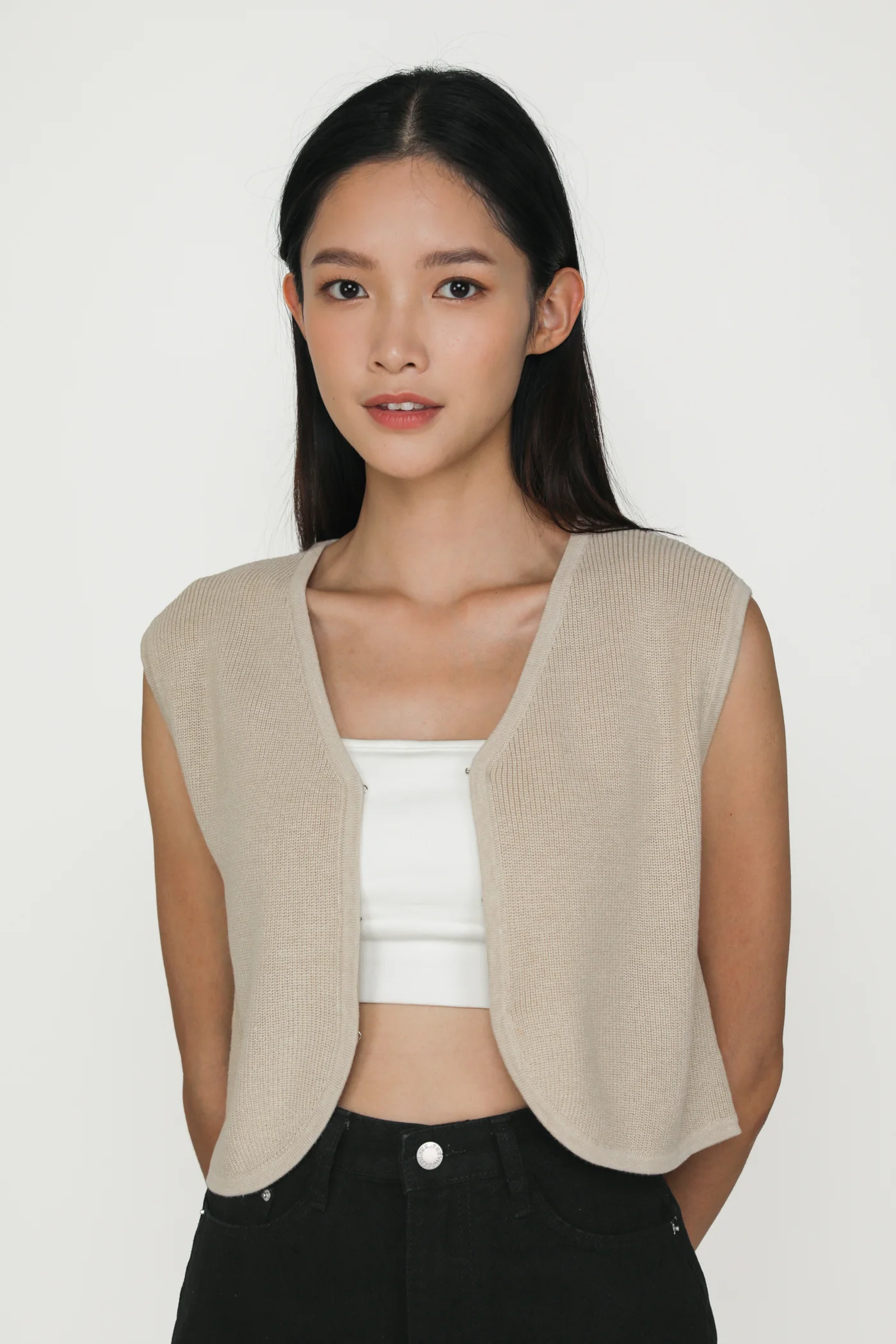 Yuki Knit Vest Top - Image 4