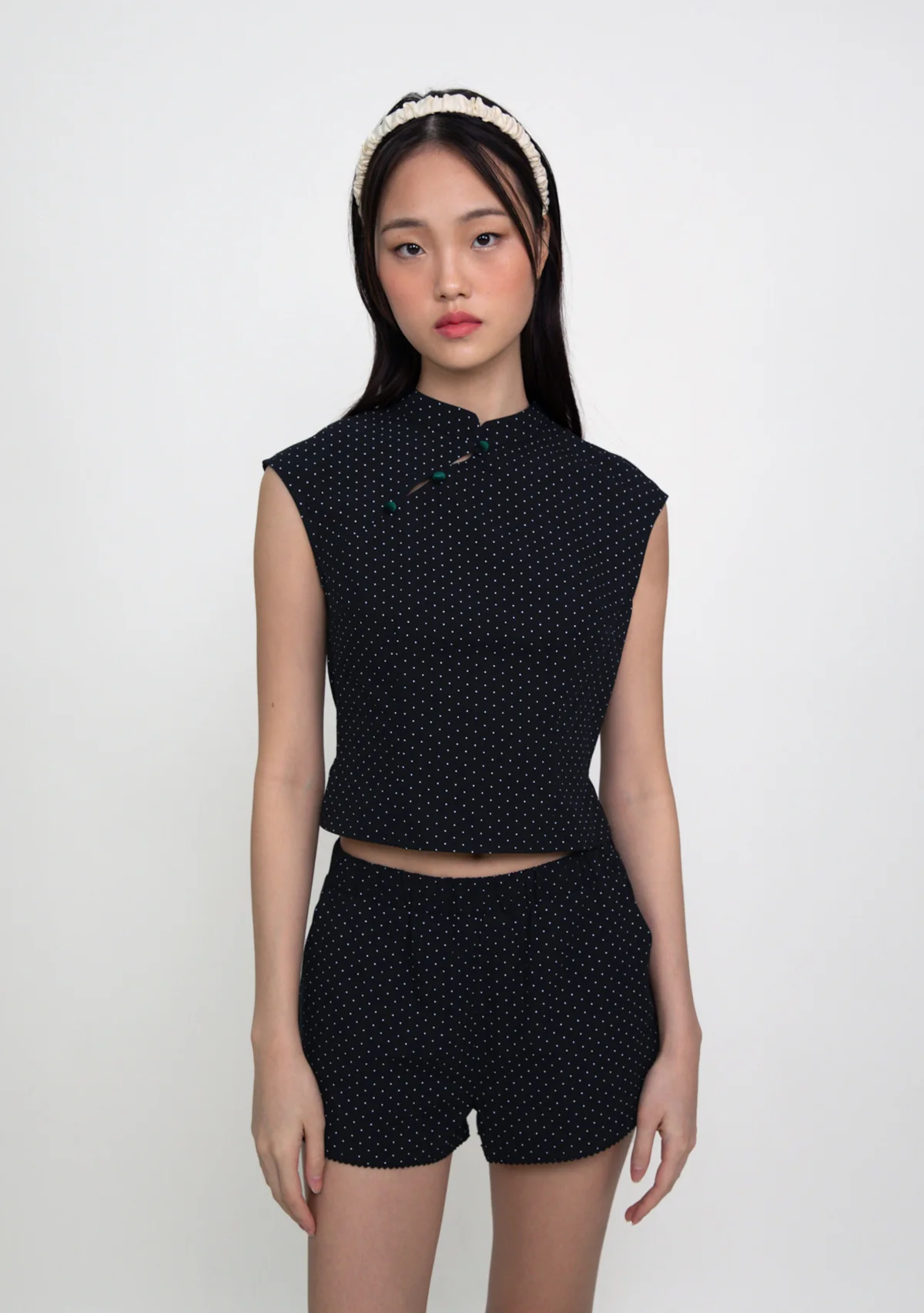 Yumi Polka Dot Boxer Shorts (Polka Dot) - Image 5