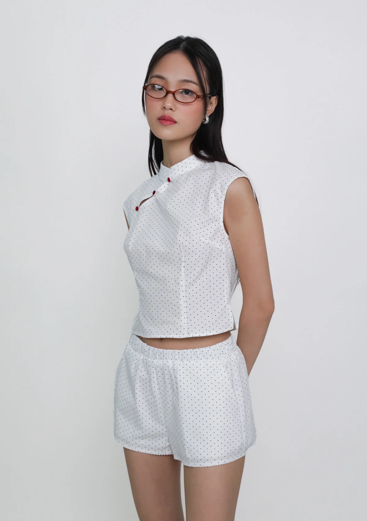 Yumi Polka Dot Boxer Shorts (Polka Dot) - Image 8