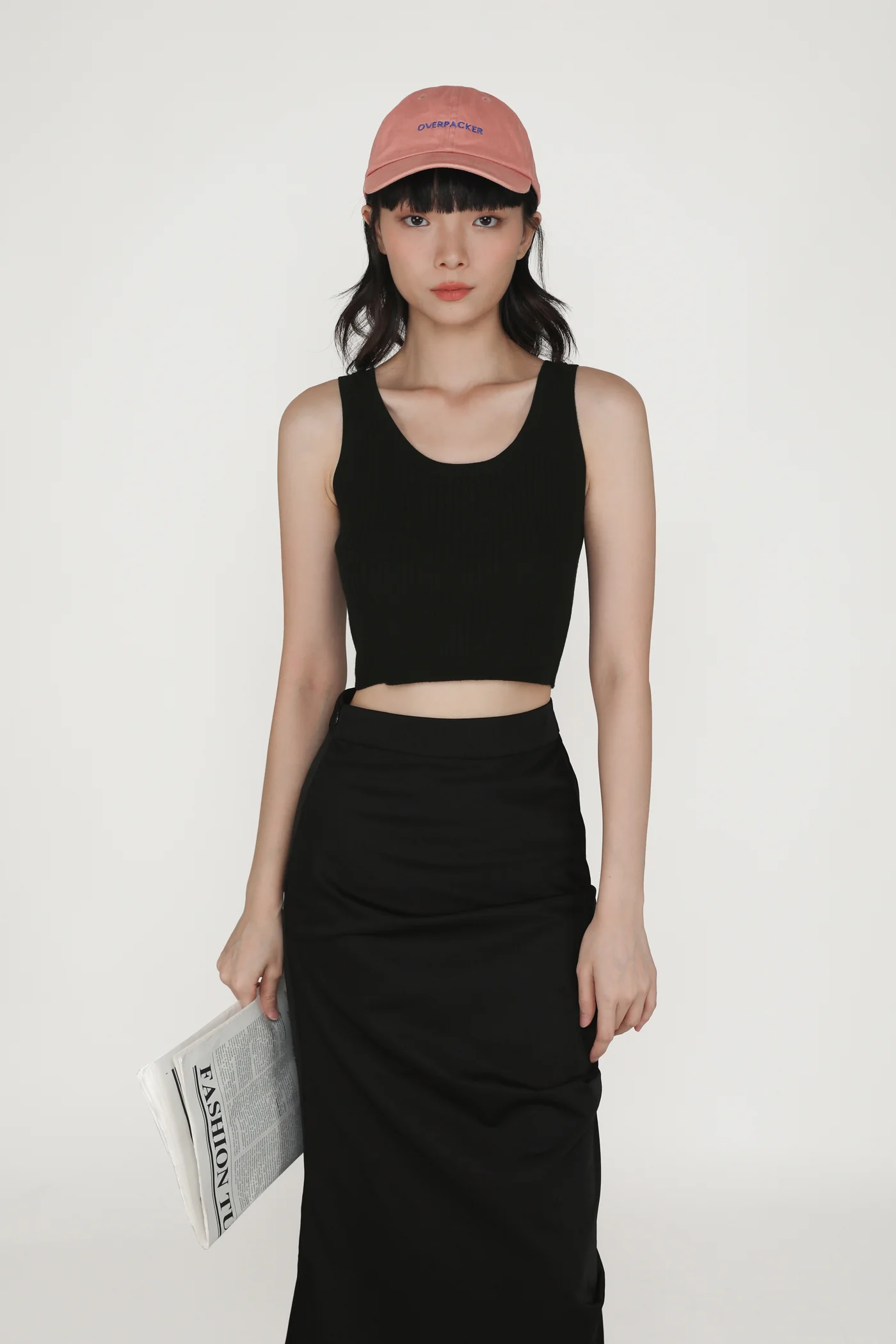 Yuna Ruched Maxi Skirt - Image 4