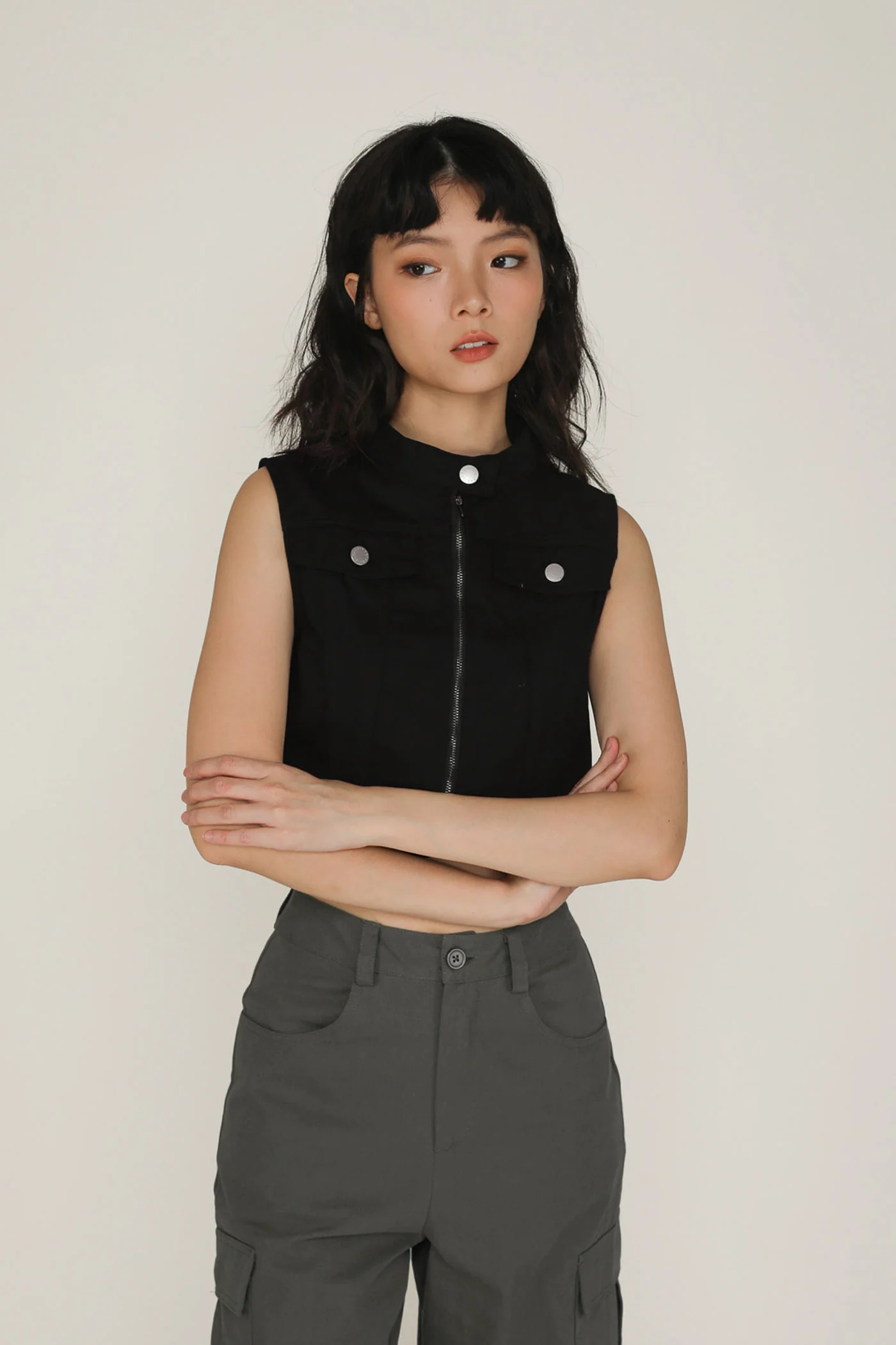 Zenia Utility Vest Top - Image 9